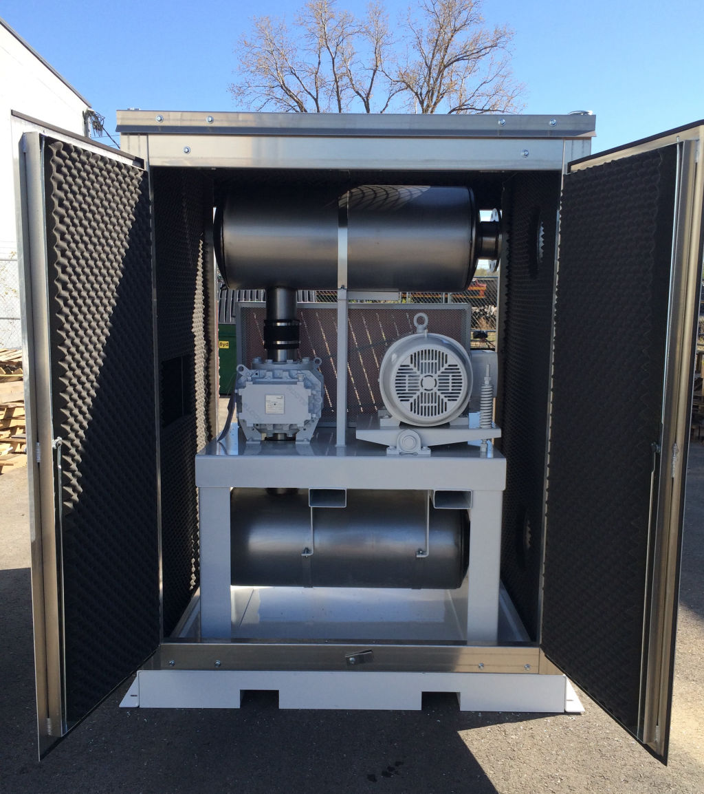 Blower Package inside Sound Enclosure Blower Package inside Sound Enclosure
